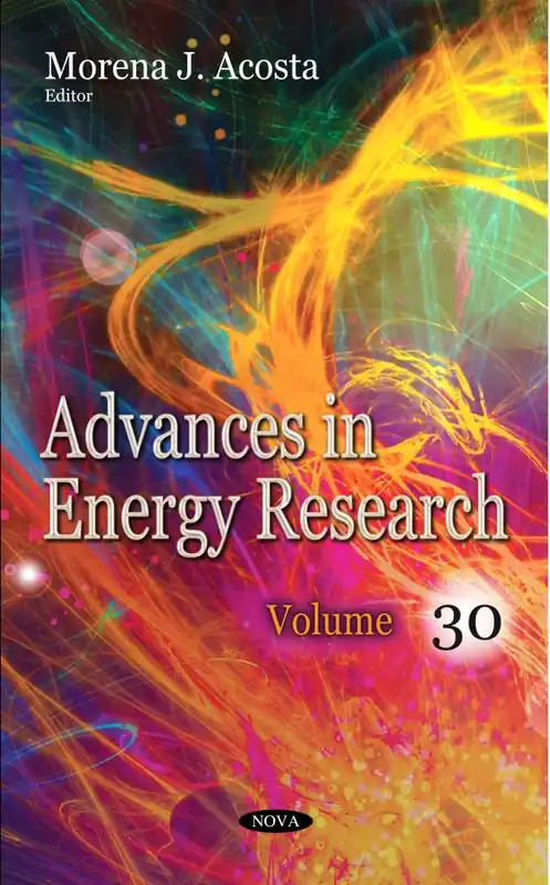 Free Delivery Advances in Energy Research. Volume 30