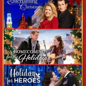 Hallmark Triple Feature: Entertaining Christmas/A Homecoming for the Holidays/Holiday for Heroes Crafted