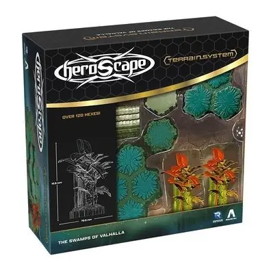 Limited Time Heroscape The Swamps of Valhalla Terrain Expansion