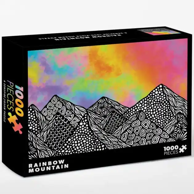 Top Rated Rainbow Mountain: A Zenspire 1000-Piece Puzzle for Adults