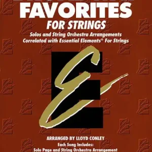Professional Grade Essential Elements Broadway Favorites for Strings - Piano Accompaniment