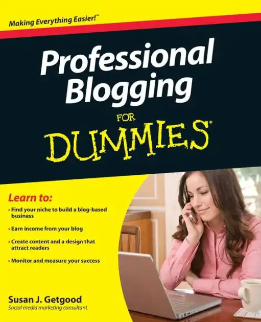 Professional Blogging For Dummies Free Delivery