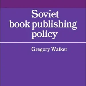 Professional Grade Soviet Book Publishing Policy